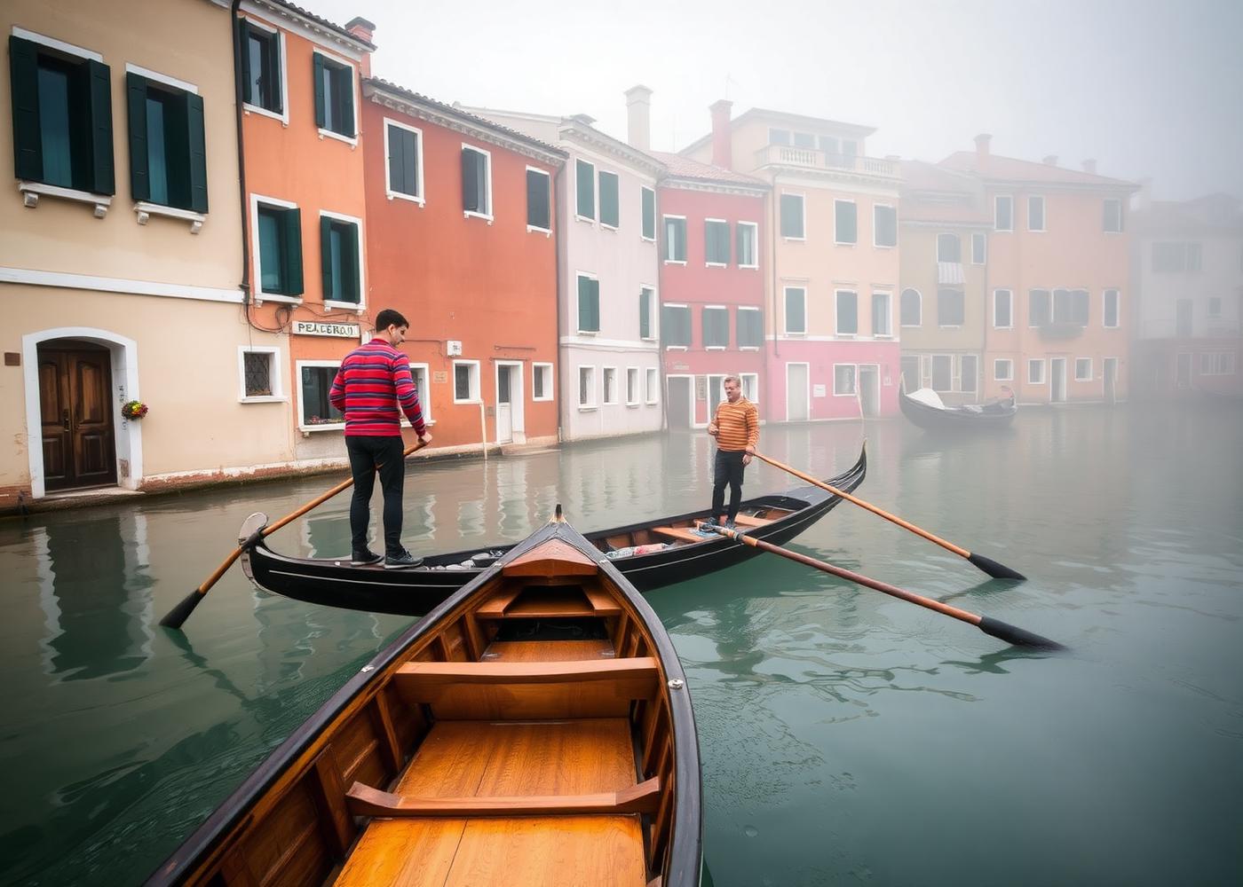 Boot vor Burano